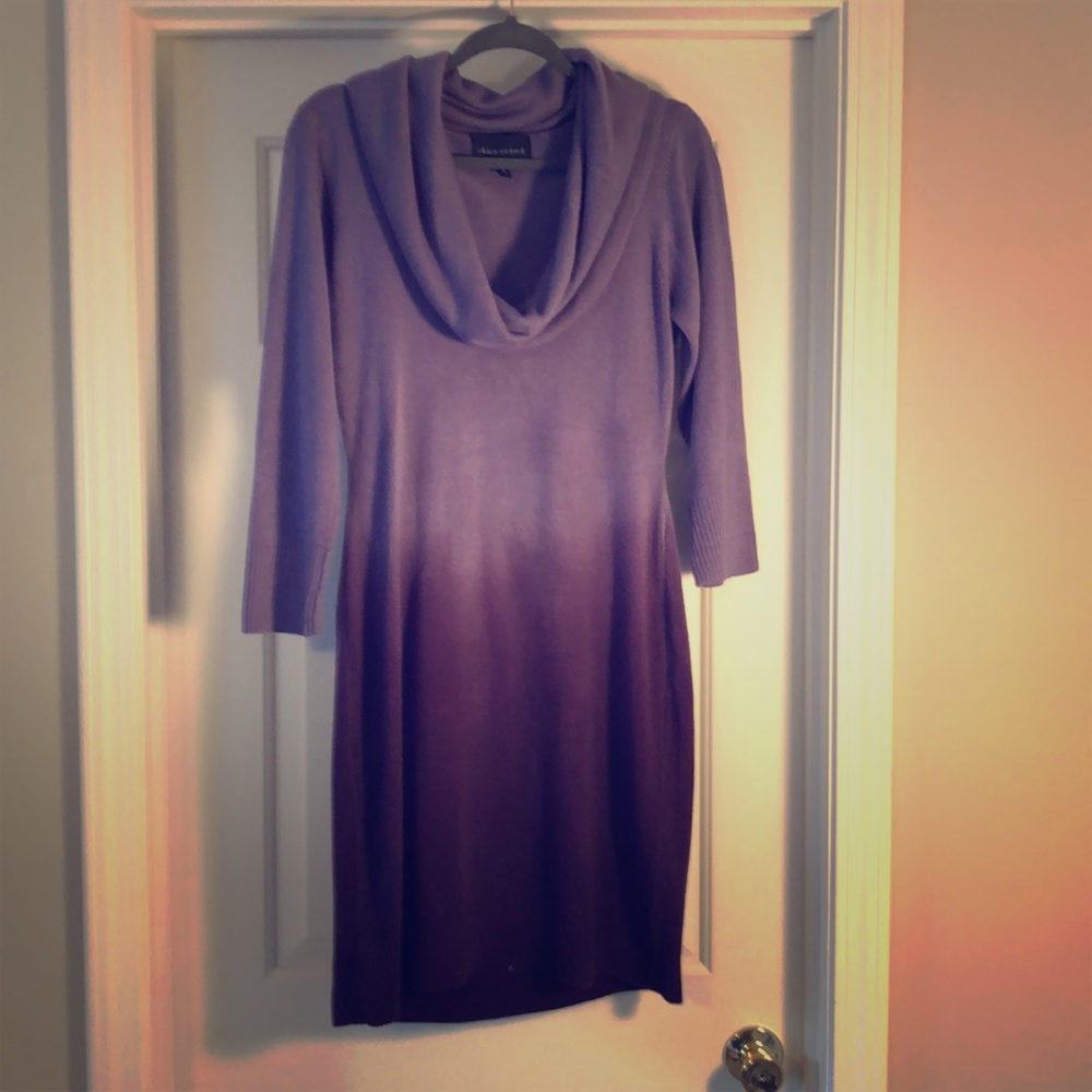 Ombré Sweater dress